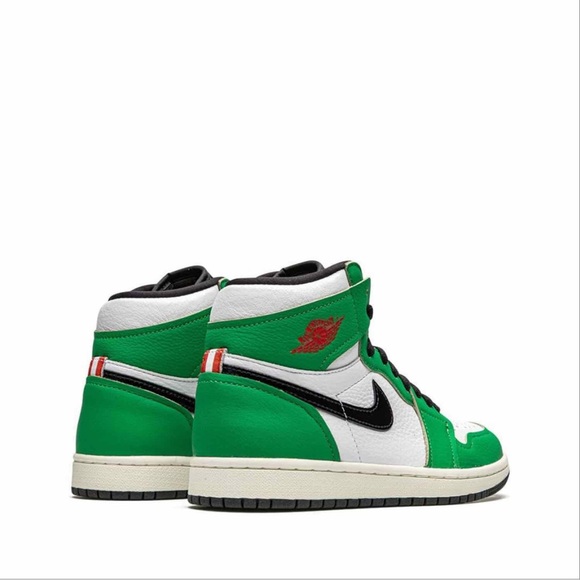 Jordan 1 Retro High Lucky Green (W) Sneakers - Picture 7 of 8